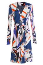 Emilio Pucci Emilio Pucci Printed Wrap Dress