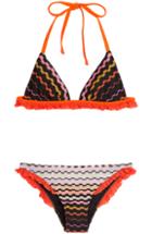 Missoni Mare Triangle Ruffle Bikini