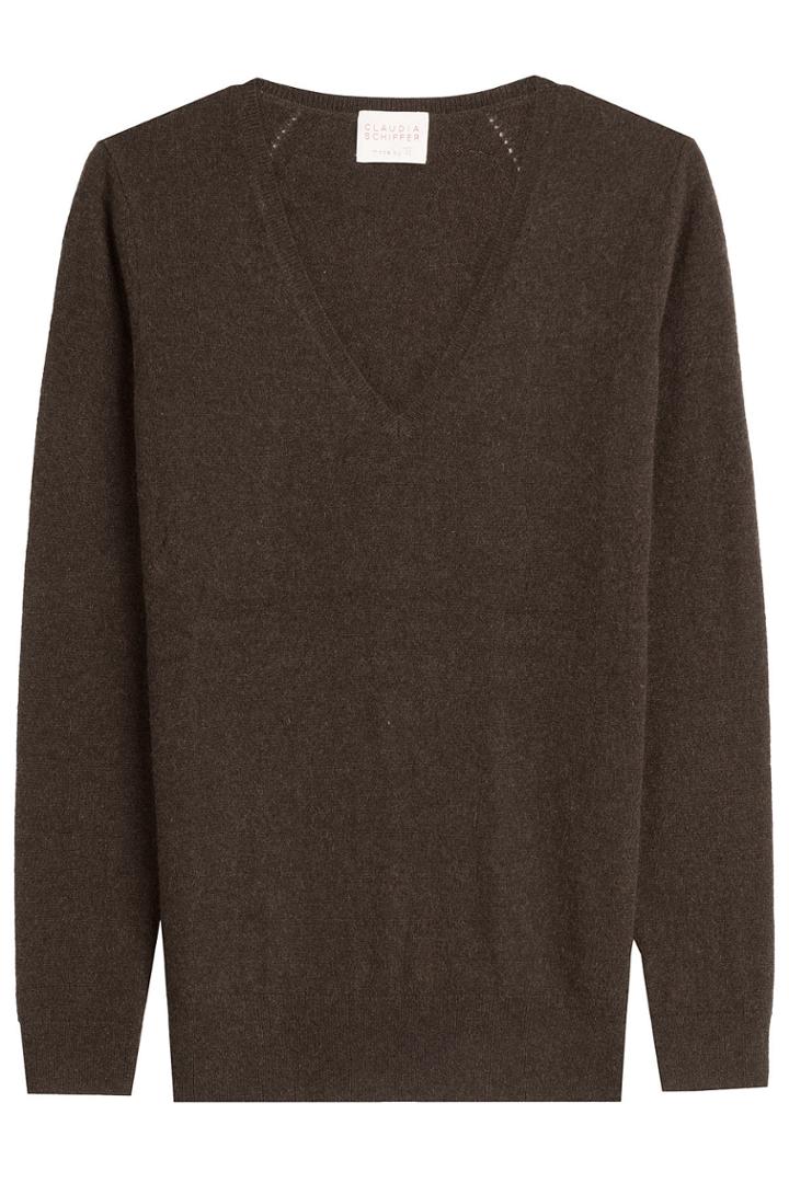 Claudia Schiffer Claudia Schiffer Cashmere Pullover - Brown