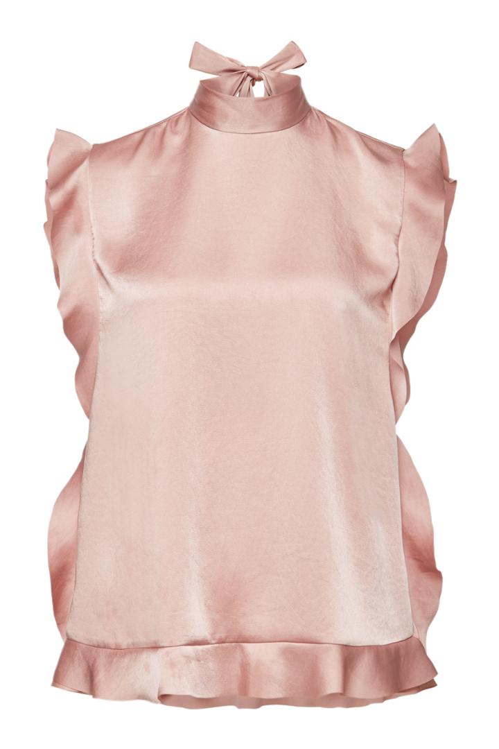 Red Valentino Red Valentino Top With Ruffles