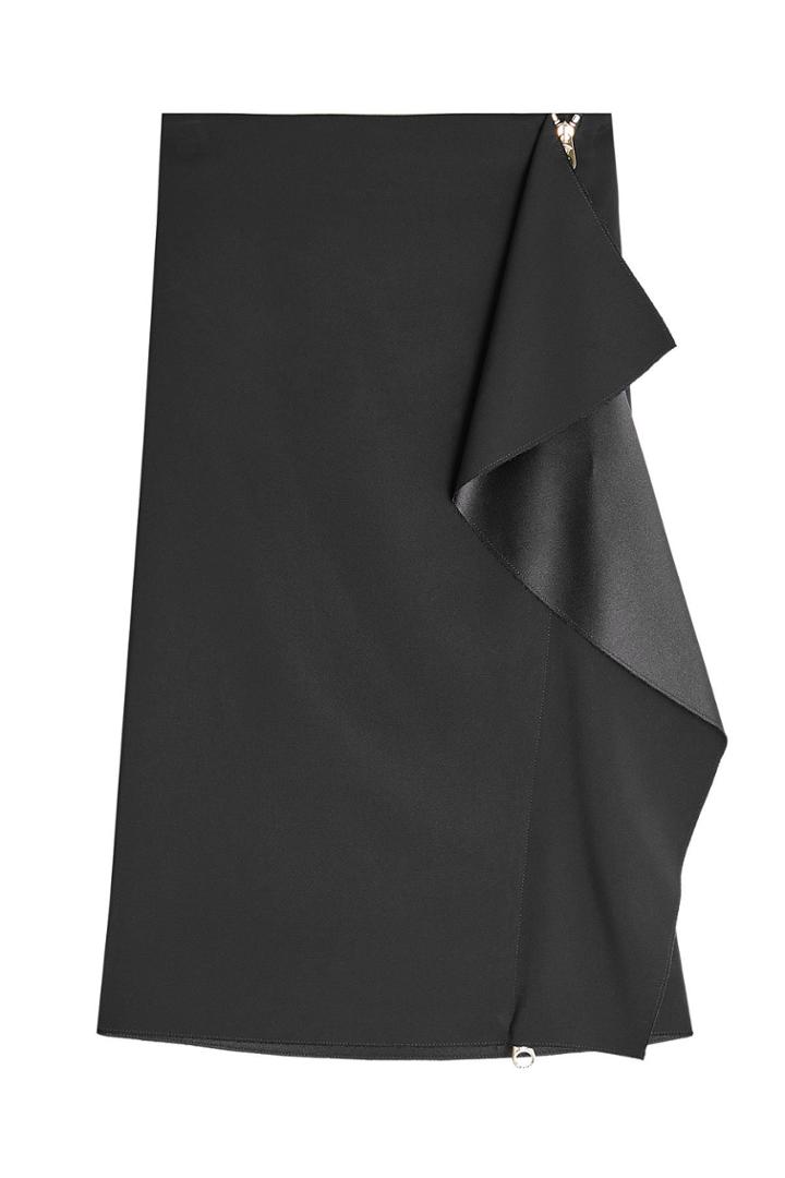 Versace Versace Skirt With Ruffled Trim