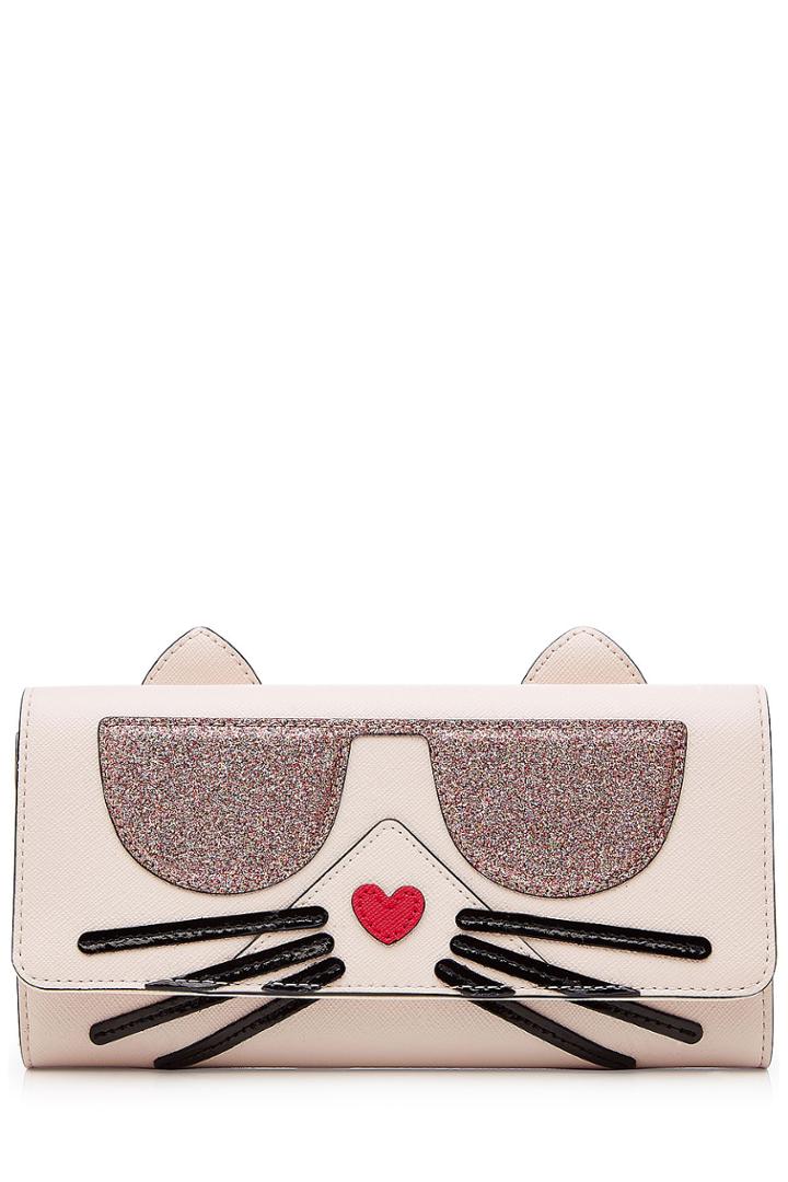 Karl Lagerfeld Karl Lagerfeld K Kocktail Choupette Wallet - Rose
