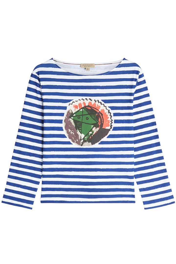 Burberry London Burberry London Printed Cotton Top