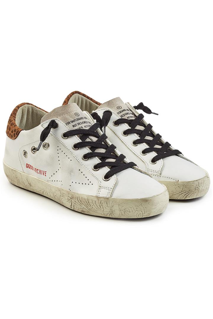 Golden Goose Deluxe Brand Golden Goose Deluxe Brand Archive Leather Sneakers