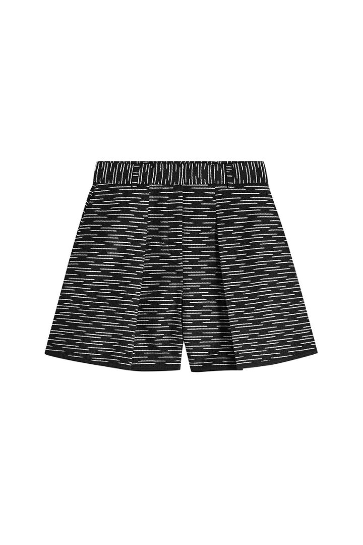Victoria Victoria Beckham Victoria Victoria Beckham Front Pleat Shorts With Cotton And Silk