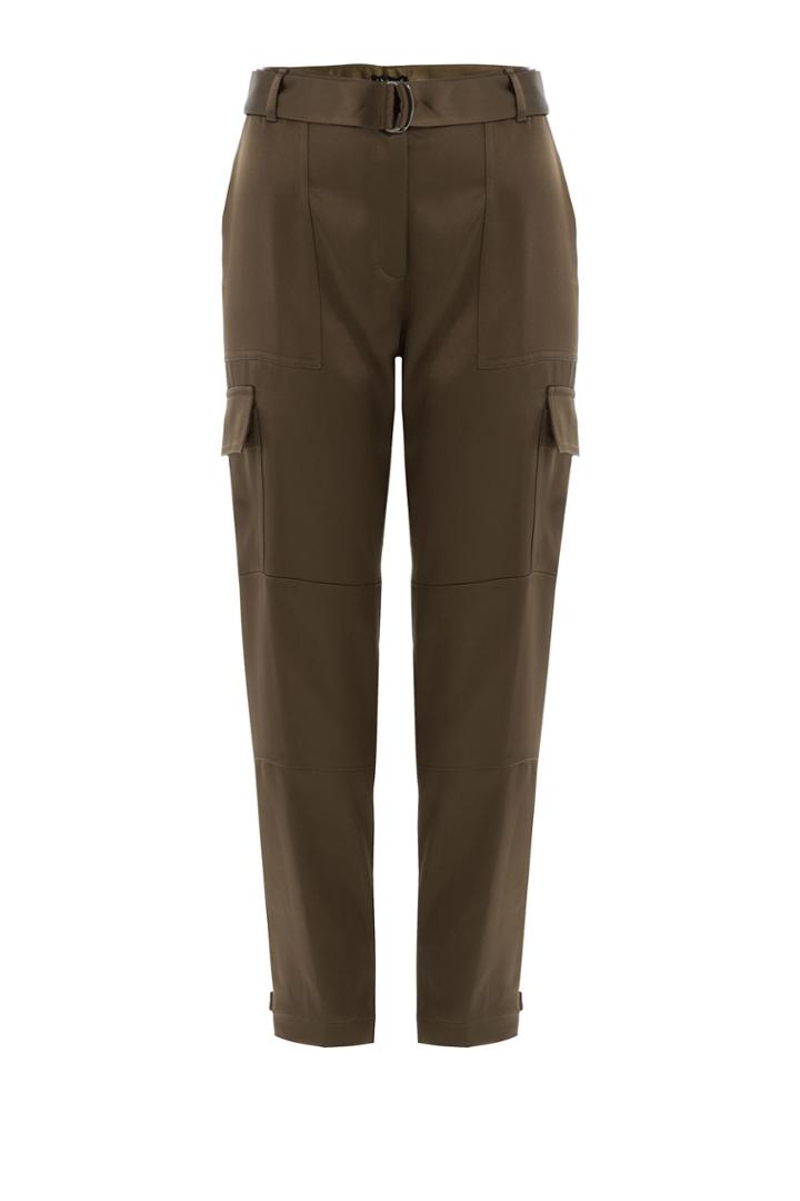 Theory Theory Satin Cargo Pants - Green