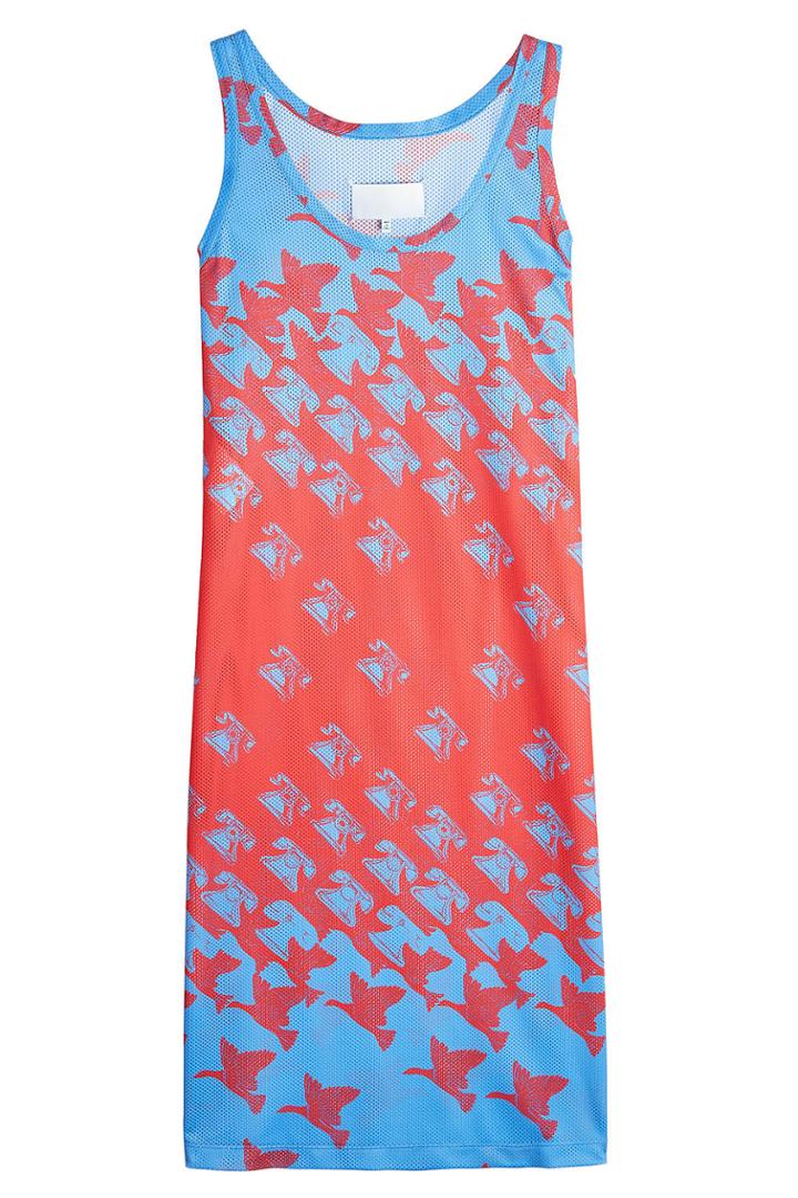 Maison Margiela Maison Margiela Printed Mesh Dress