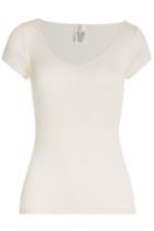 Vanessa Bruno Vanessa Bruno Ribbed Silk Jersey T-shirt