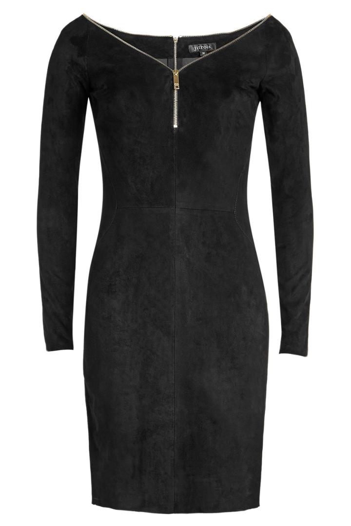 Jitrois Jitrois Diva Suede Dress