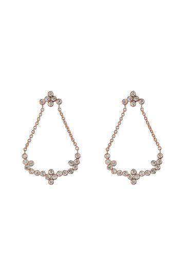 Yannis Sergakis Adornments Yannis Sergakis Adornments 18-karat Rose Gold And Diamond Chandelier Earrings