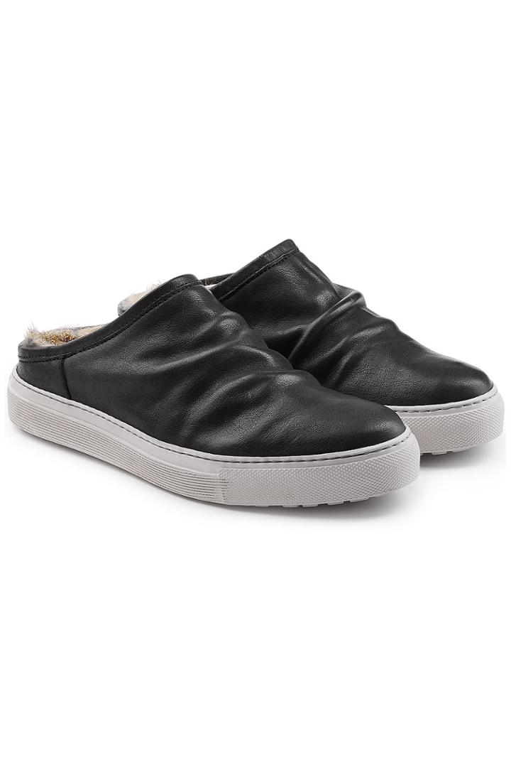 Fiorentini + Baker Fiorentini + Baker Bop Slip-on Leather Sneakers With Fur Insole
