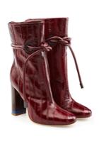 Malone Souliers X Roksanda Malone Souliers X Roksanda Embossed Leather Ankle Boots