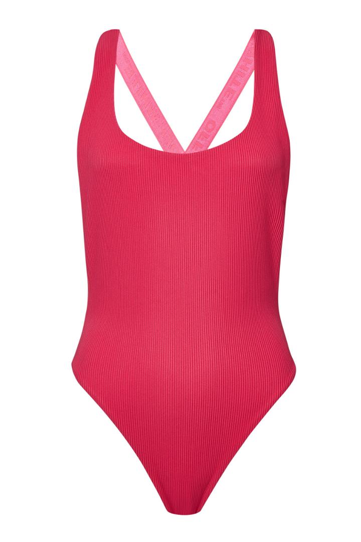 Off-white Off-white Cannette Ribbed Swimsuit