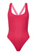 Off-white Off-white Cannette Ribbed Swimsuit