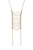 Mishky Mishky Bead Embellished Necklace