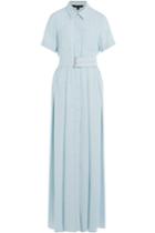Tara Jarmon Tara Jarmon Belted Maxi Dress - Turquoise