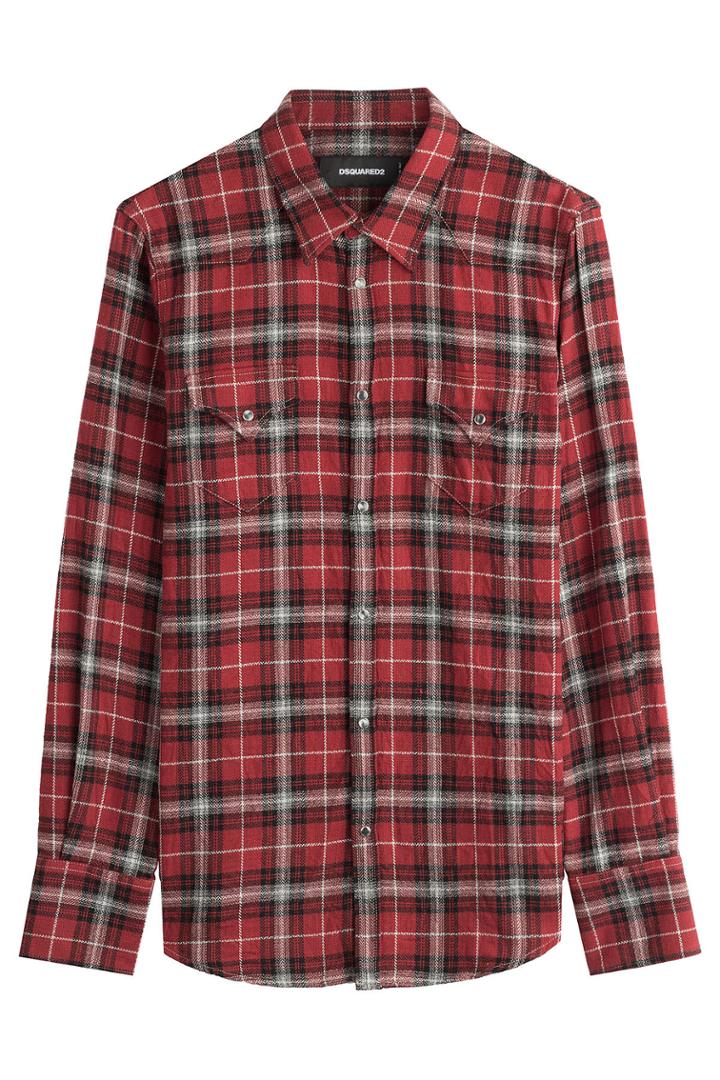 Dsquared2 Dsquared2 Checked Cotton Shirt