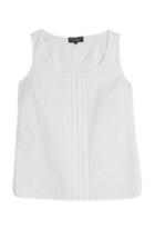 Salvatore Ferragamo San Gallo Sleeveless Cotton Top