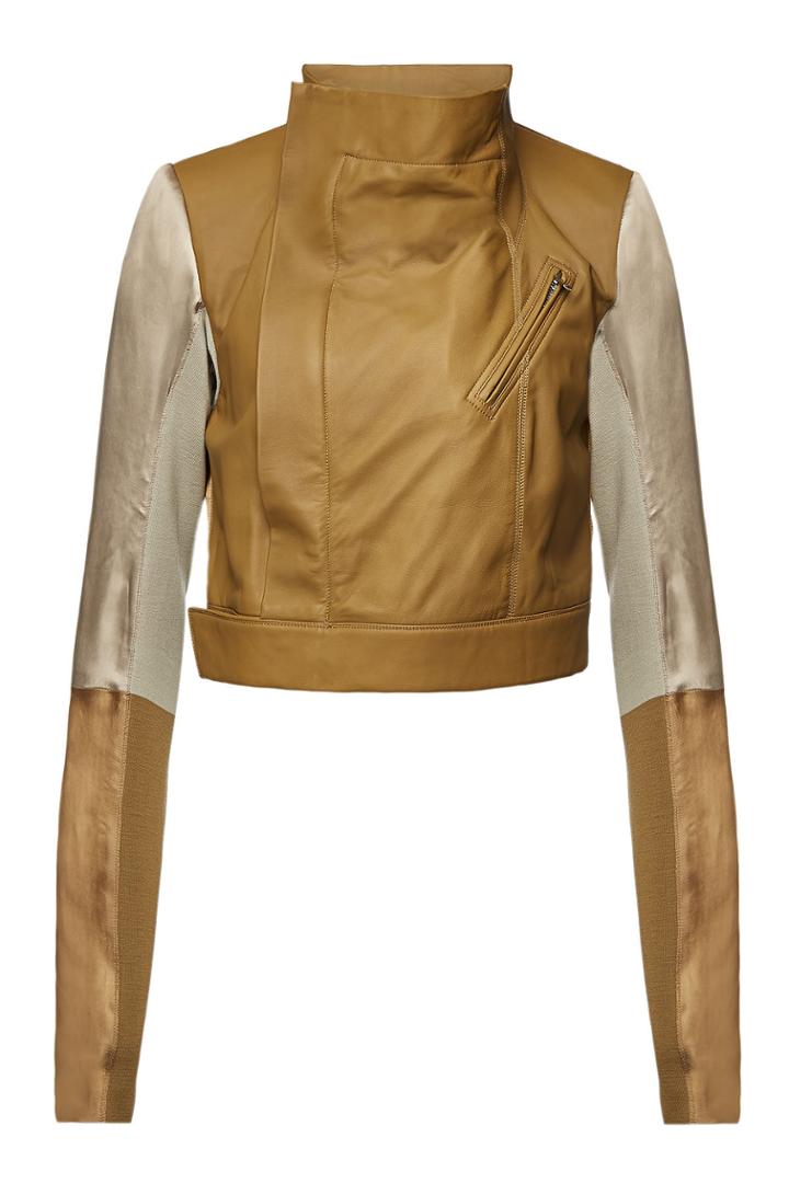 Rick Owens Rick Owens Combo Glitter Biker Jacket