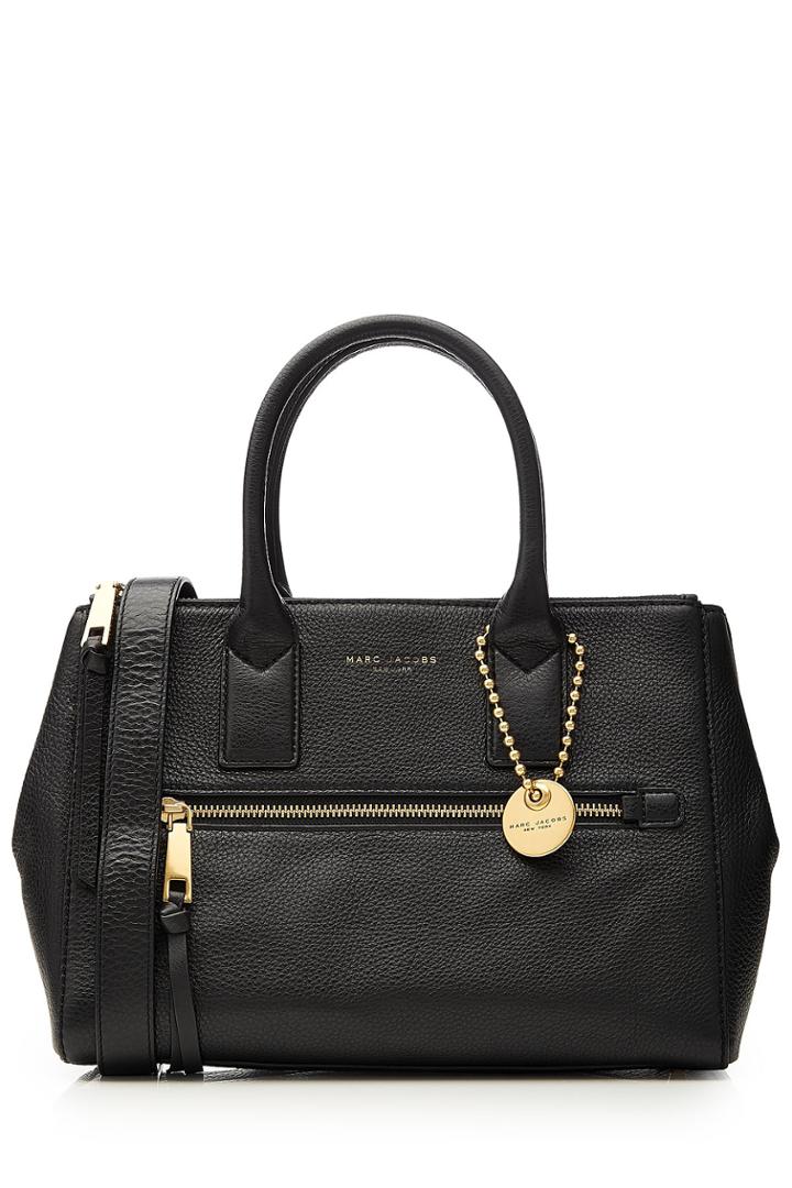Marc Jacobs Marc Jacobs Ew Leather Tote - Black