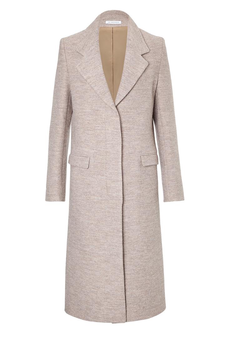 J.w. Anderson J.w. Anderson Boiled Wool Coat - None