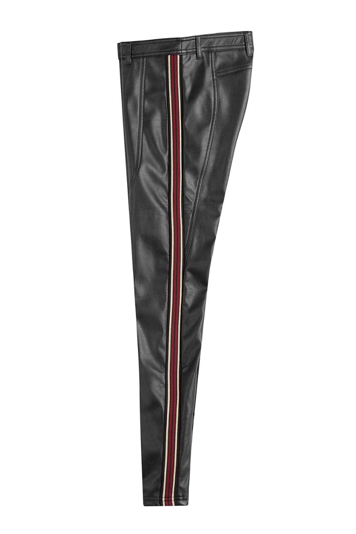 Faith Connexion Faith Connexion Faux Leather Pants - Black