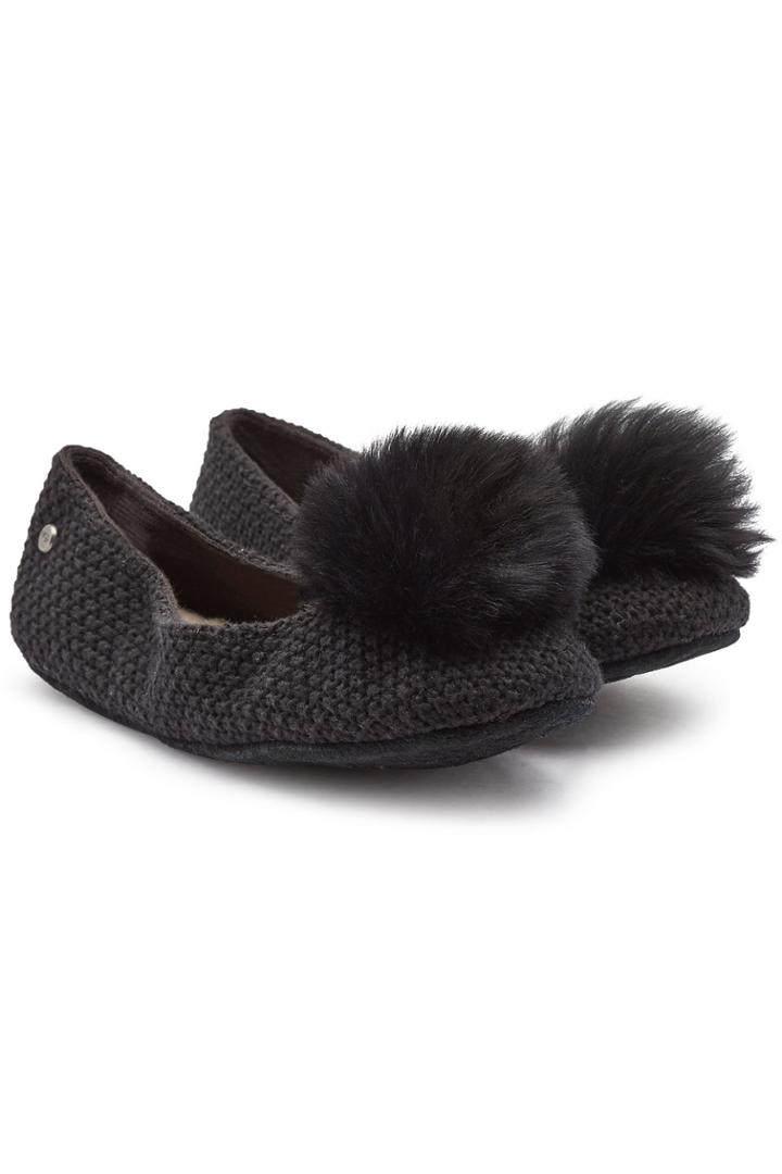 Ugg Ugg Andi Slippers With Sheepskin And Leather
