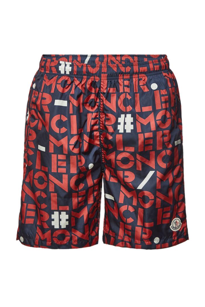 Moncler Genius Moncler Genius 2 Moncler 1952 Printed Drawstring Shorts