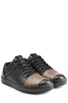Marni Marni Leather Sneakers - Black