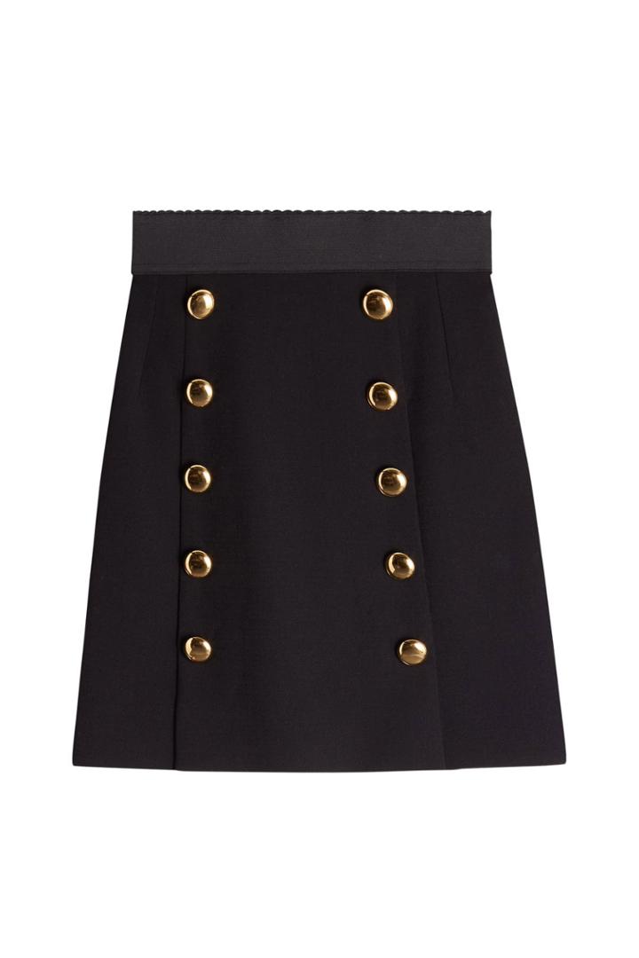 Dolce & Gabbana Dolce & Gabbana Virgin Wool Skirt