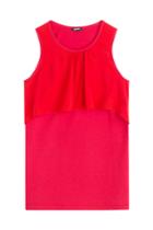 Jil Sander Navy Jil Sander Navy Sleeveless Top With Silk