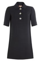 Michael Kors Michael Kors Virgin Wool Mini Dress - Blue