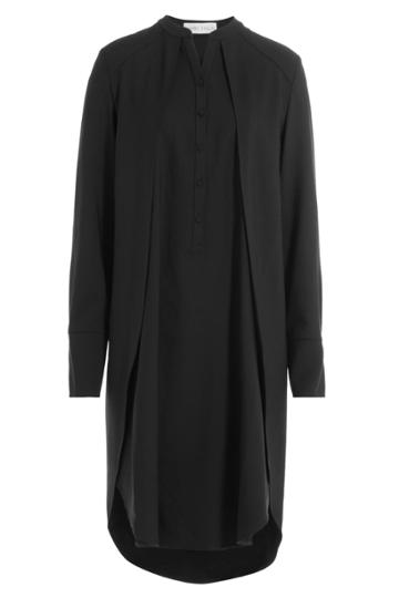 Nobi Talai Nobi Talai Wool Cape Dress