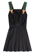Olympia Le-tan Olympia Le-tan Hymers Flared Cotton Dress - Black