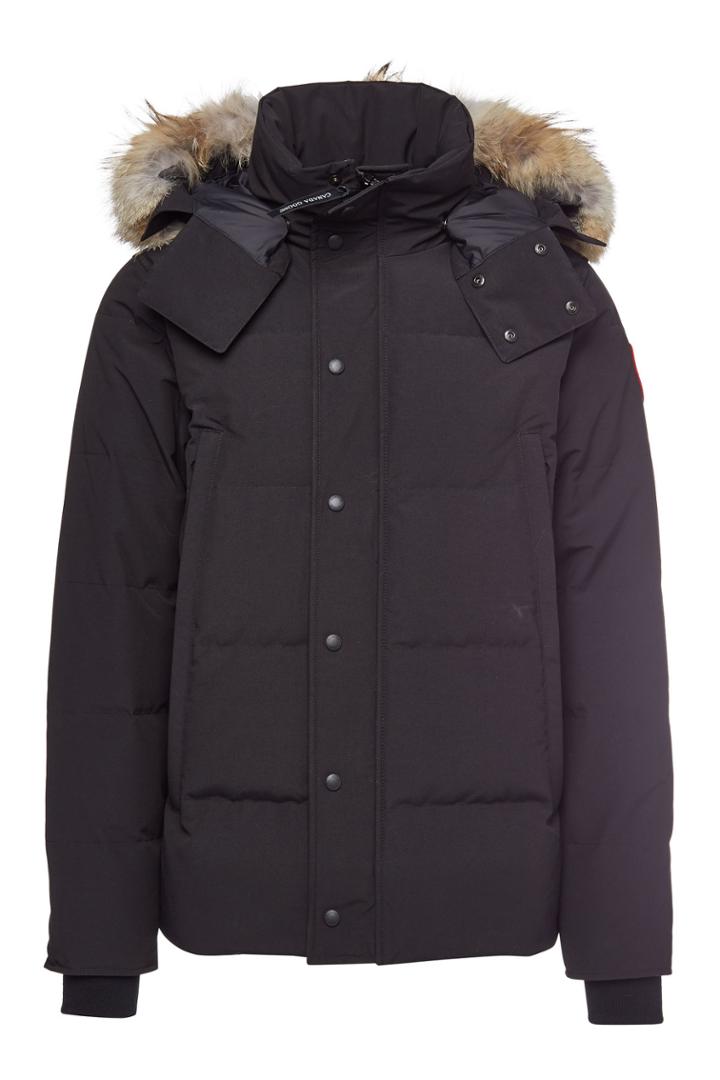 Canada Goose Canada Goose Wyndham Parka With Fur-trimmed Hood