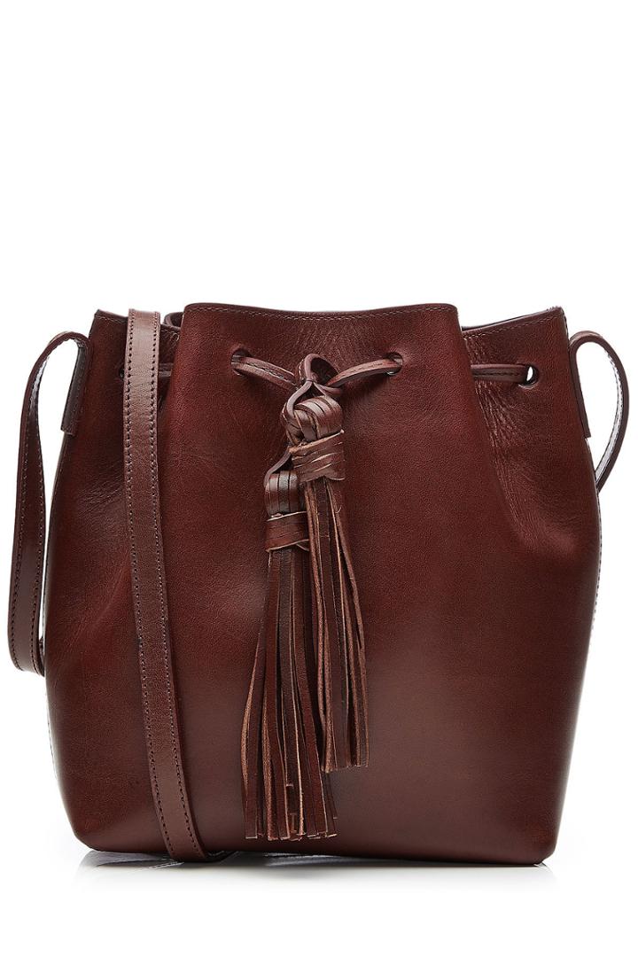 Closed Closed Leather Bucket Bag - None