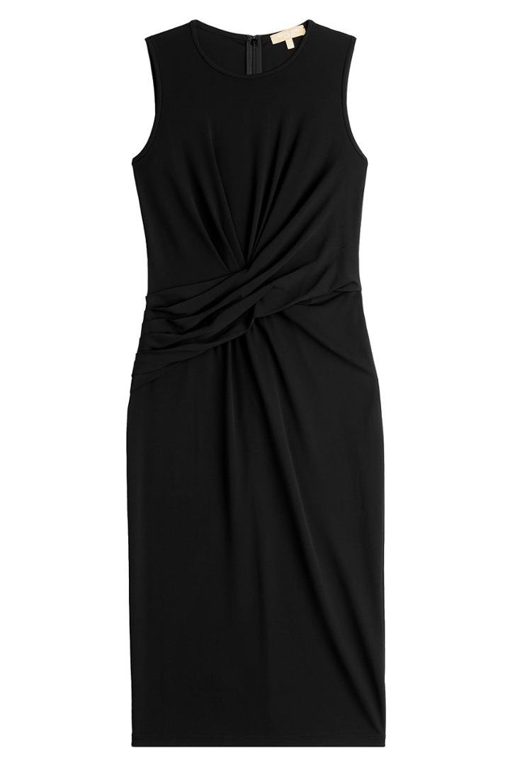 Michael Kors Michael Kors Crepe Jersey Dress - Black