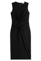 Michael Kors Michael Kors Crepe Jersey Dress - Black