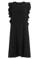 Carven Carven Dress With Ruffles - Black