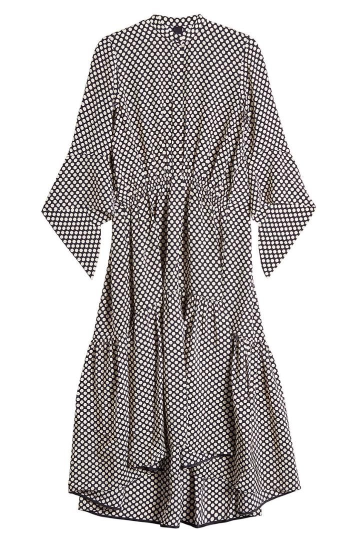 Petar Petrov Petar Petrov Drew Mini Dots Silk Dress