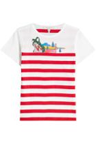 Marc Jacobs Marc Jacobs Printed Cotton T-shirt With Embellishments