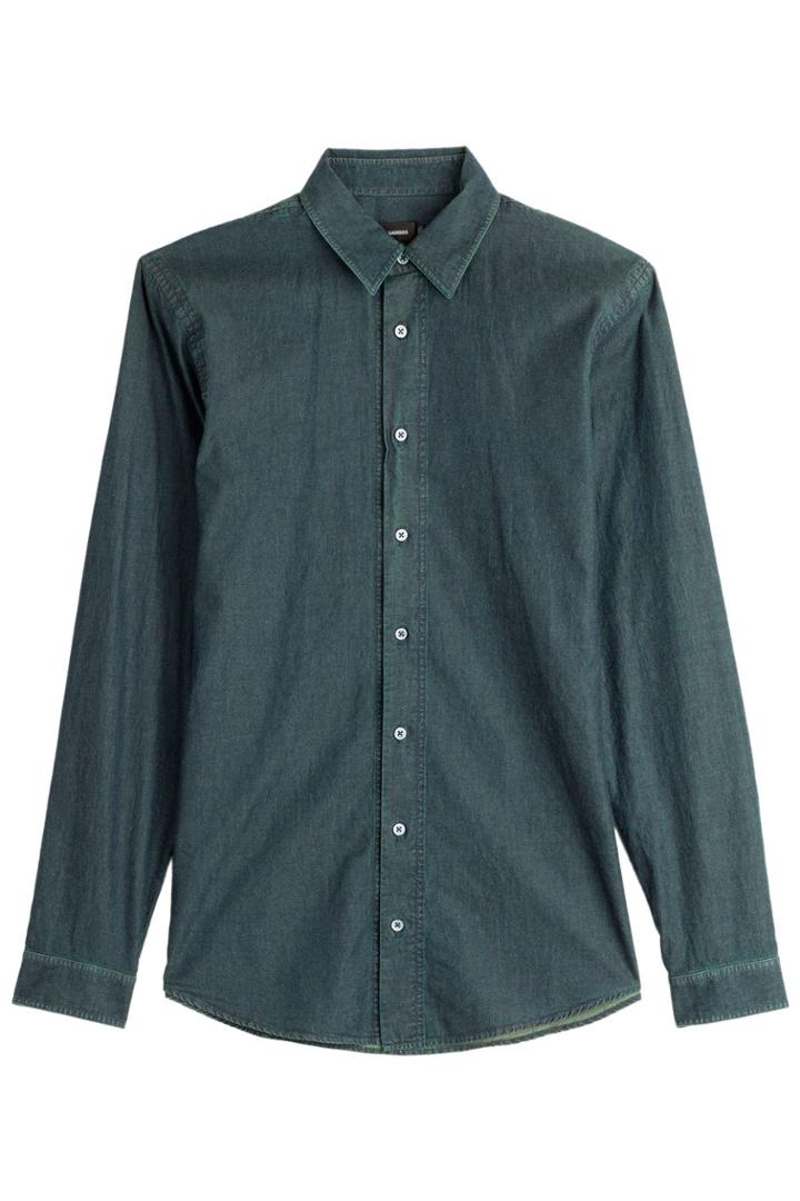 Jil Sander Jil Sander Edera Cotton Shirt - Green