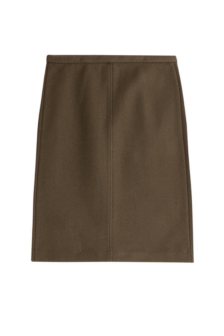 Theory Theory Wool-blend Skirt - Green