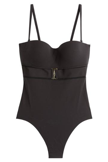 La Perla La Perla Swimsuit With Mesh Inserts - Black