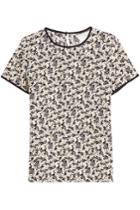 Max Mara Max Mara Louvre Printed Silk Blouse