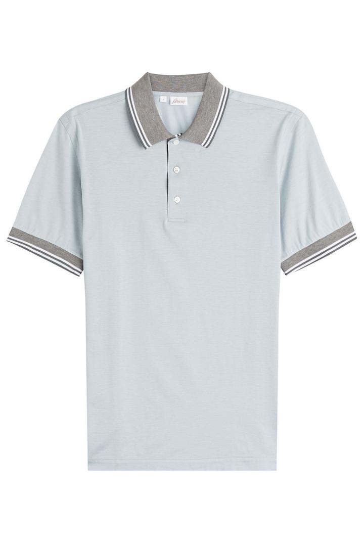 Brioni Brioni Cotton Polo Shirt - None