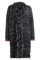 Giambattista Valli Giambattista Valli Fringed Cardigan With Mohair And Wool