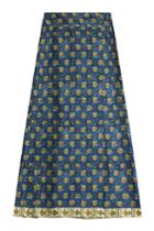Alberta Ferretti Alberta Ferretti Printed Silk Maxi Skirt - Multicolor