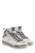 Golden Goose Golden Goose 2.12 Leather High-top Sneakers - Multicolor