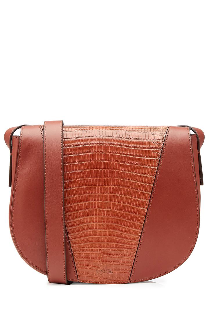 Vince Vince Leather Shoulder Bag